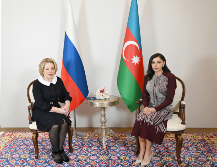   Azerbaijan’s First Vice-President Mehriban Aliyeva met with Chairwoman of Russia’s Federation Council   