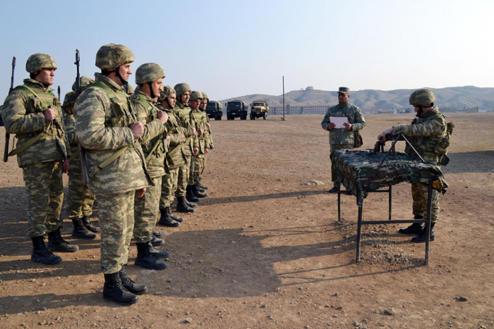   Azerbaijani MoD: Field practical classes held with reservists  