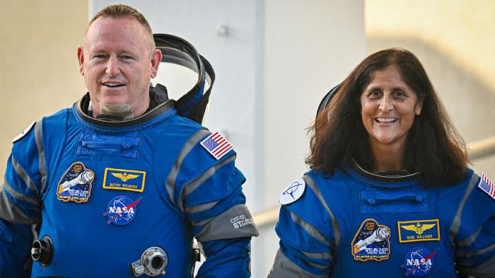 Astronauts Butch and Suni finally back on Earth