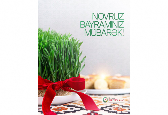 President Ilham Aliyev made post on Novruz holiday