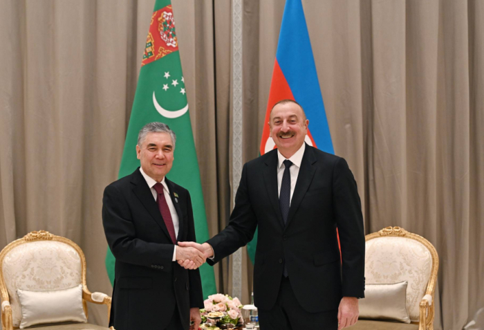  Gurbanguly Berdimuhamedov envió una carta de felicitación al presidente Ilham Aliyev 