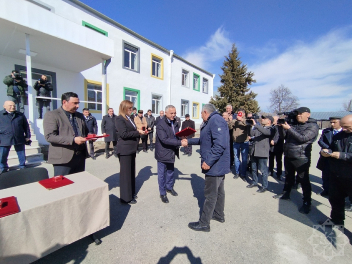   Great Return: Azerbaijanis relocated to Aghdara’s Hasanriz village get house keys  