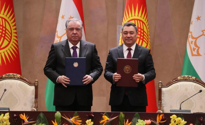 Kyrgyzstan, Tajikistan sign treaty on national border between countries