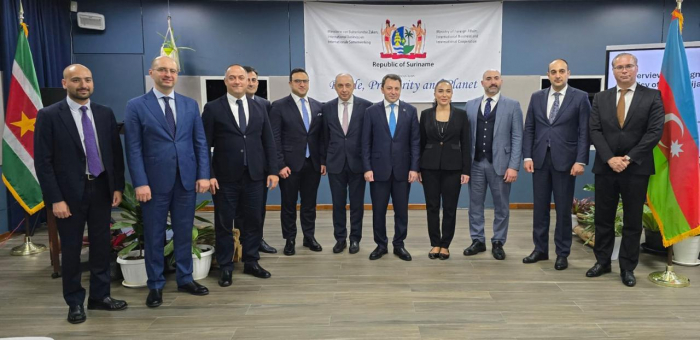   Azerbaijani, Surinamese MFAs hold first political consultations  