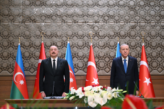   Los Presidentes de Azerbaiyán y Türkiye participan por videoconferencia en la ceremonia de inauguración del gasoducto Iğdır-Najchiván  