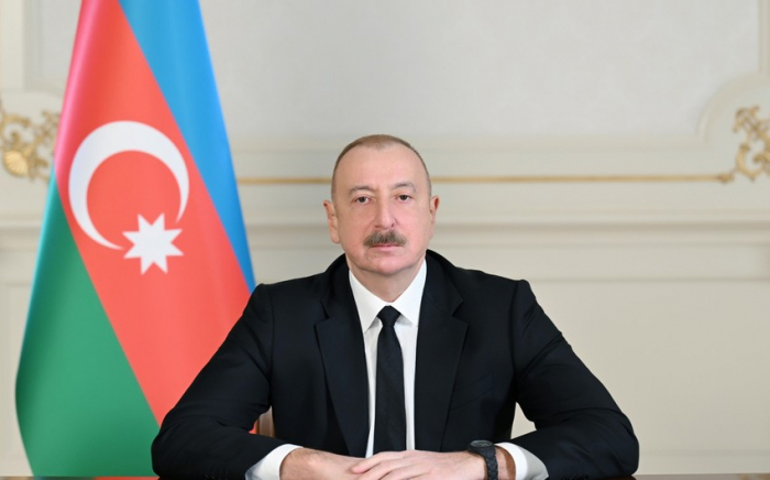   El Presidente de Azerbaiyán y la Primera Dama asistieron a la inauguración de la carretera desde el embalse de Sarsang hasta la aldea de Umudlu  