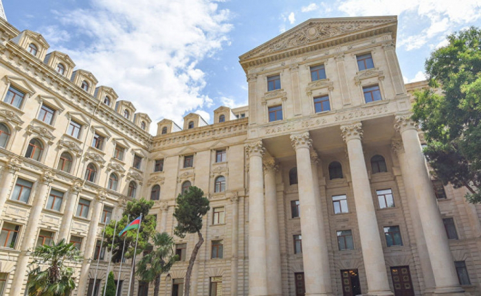  Le ministère azerbaïdjanais des AE publie une déclaration sur l