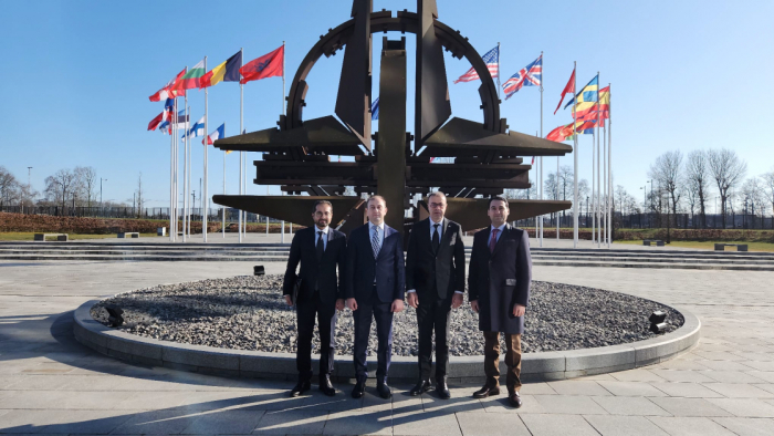 La delegación de Milli Majlis ante la Asamblea Parlamentaria de la OTAN se encuentra en visita de trabajo en Bruselas