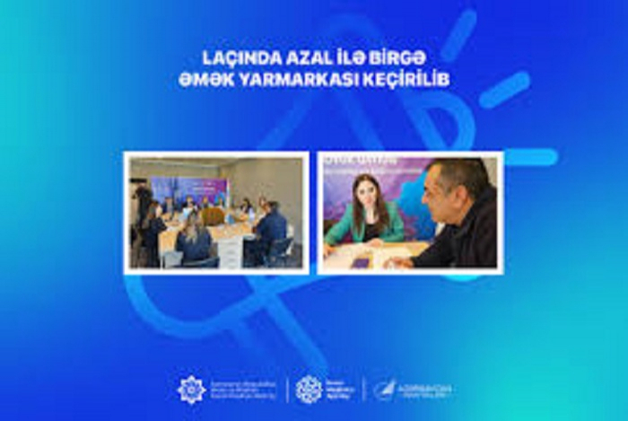 Laçında AZAL ilə birgə əmək yarmarkası keçirilib