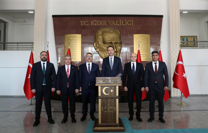   Energy ministers from Azerbaijan, Türkiye attend Igdir-Nakhchivan gas pipeline launch ceremony   