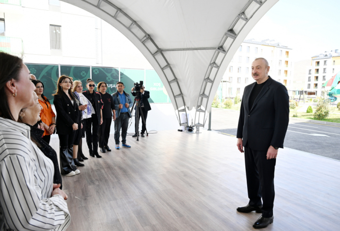   Azerbaijani President: Glad to see Former IDPs returning to Sugovushan  