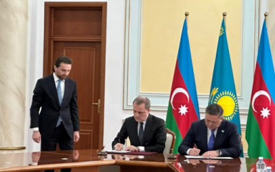  Los Ministerios de Asuntos Exteriores de Azerbaiyán y Kazajstán firmaron un Plan de Acción conjunto 