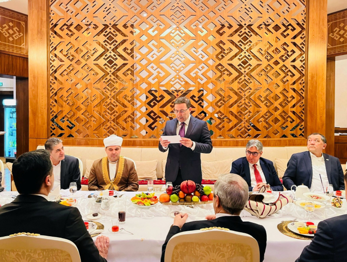   Grand Mufti of Turkmenistan attends Iftar dinner organized by Embassy of Azerbaijan   