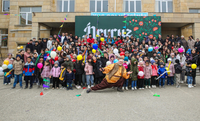   Initiated by Leyla Aliyeva, Novruz celebration for children organized in Khizi   