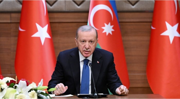       Ərdoğan:    "Türkiyə Azərbaycanın əldə etdiyi nailiyyətlərdən qürur duyur"  