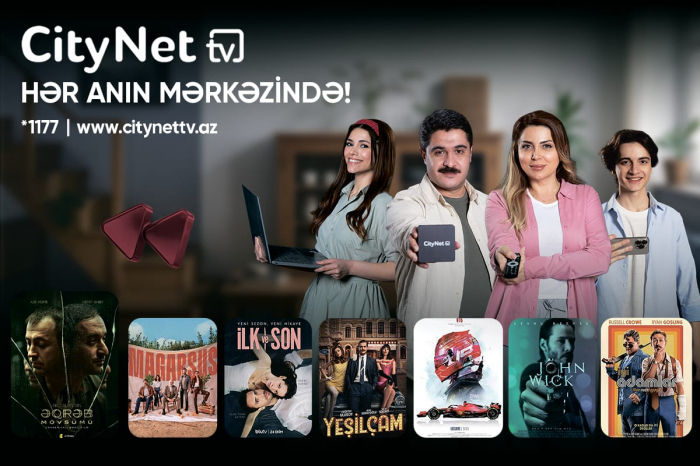 CityNet yeni nəsil TV platformasını təqdim edib
CityNet yeni nəsil TV platformasını təqdim edib