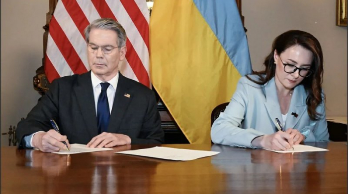   US, Ukraine sign long-awaited natural resources deal  