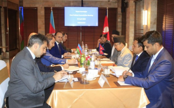   Azerbaijan, Nepal hold first political consultations  