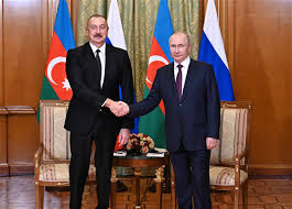   Wladimir Putin gratulierte dem Präsidenten Aserbaidschans  