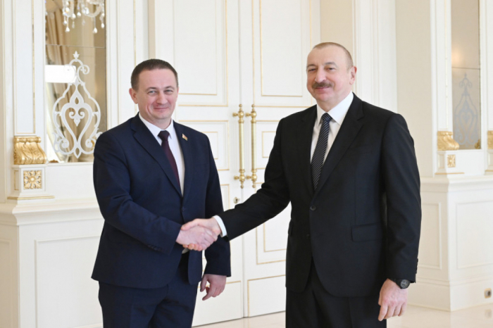 Ilham Aliyev recibió al Primer Ministro de Bielorrusia Ilham Aliyev recibió al Primer Ministro de Bielorrusia