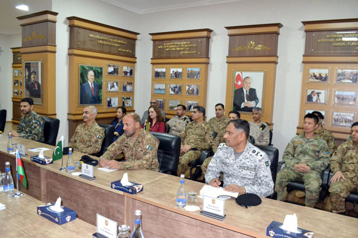 Pakistani delegation visits Azerbaijan National Defense University