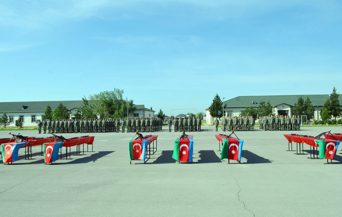   Azerbaijan Army holds military oath-taking ceremonies  