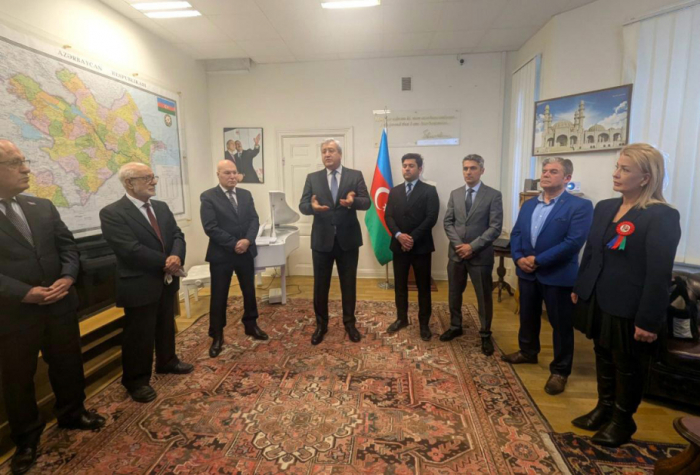   National Leader Heydar Aliyev’s 102nd anniversary marked in Stockholm  