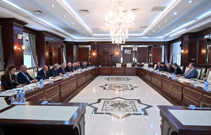  Una delegación de la Gran Asamblea Nacional de Türkiye visitó Milli Majlis 
