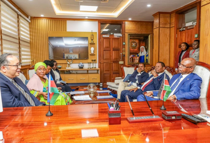 Azerbaijani Ambassador discusses further boosting parliamentary cooperation with Speaker of Kenya’s Senate