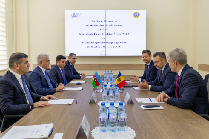 Azerbaijani and Moldovan energy regulatory bodies sign MoU