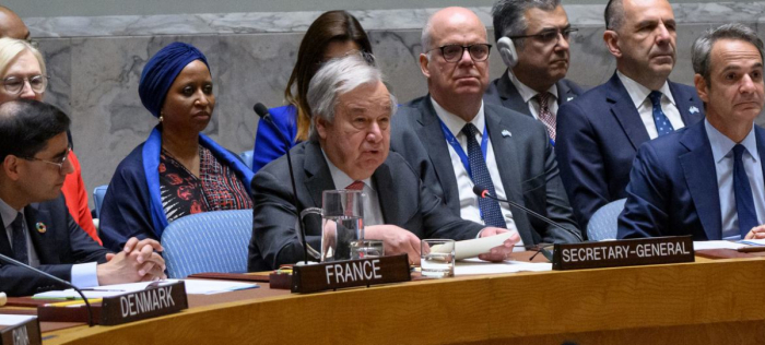 UN chief says there can be no global security without maritime security