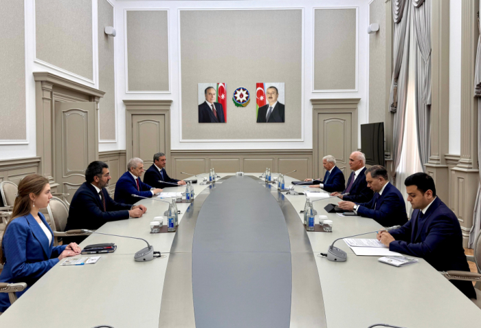 Şahin Mustafayev Dağıstan Hökuməti sədrinin müavini ilə görüşüb Şahin Mustafayev Dağıstan Hökuməti sədrinin müavini ilə görüşüb