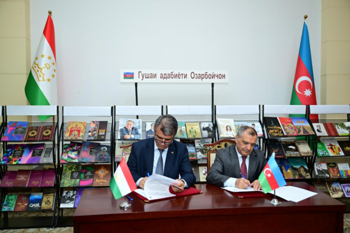 National Libraries of Azerbaijan and Tajikistan ink memorandum on cooperation