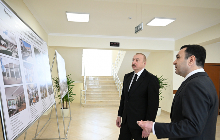    Prezident “Talıstan” liseyinin binasının açılışında I  FOTOLAR  