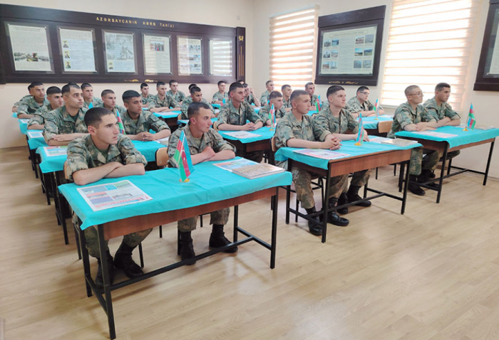 Azerbaijan Army holds events within “Human Rights Month”