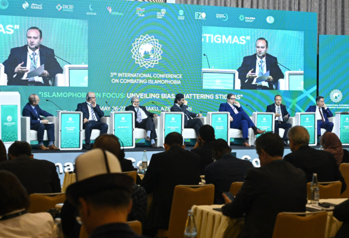   Baku-hosted International conference on Islamophobia continues with plenary and panel sessions  