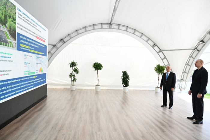   President Ilham Aliyev inaugurated Ashagi Malibeyli and Mirik hydroelectric plants in Lachin -   PHOTOS    
