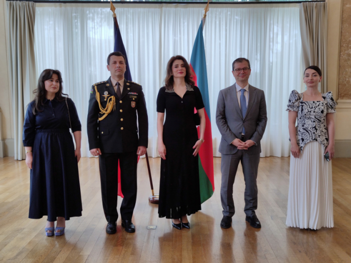 Solemn reception in Paris marks Azerbaijan’s Independence Day
