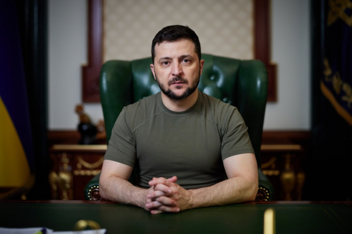   Präsident Selenskyj gratuliert dem Präsidenten Aliyev zum Unabhängigkeitstag  