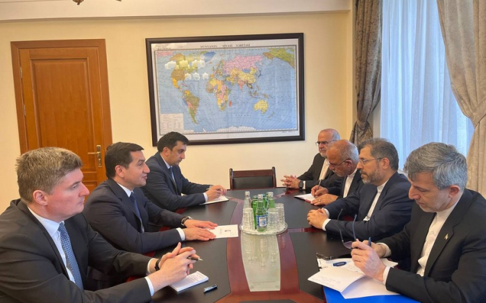   Hikmet Hajiyev meets with Iranian Deputy FM  