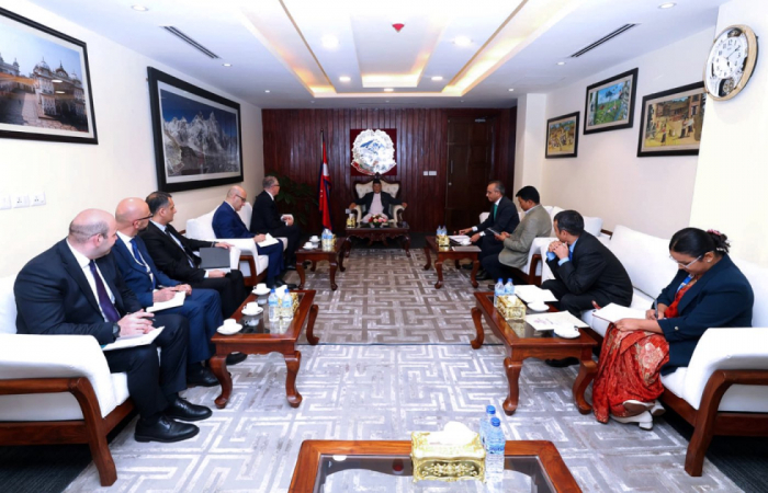 COP29 president visits Nepal