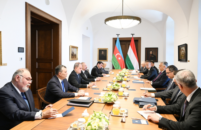   Budapest : une réunion élargie entre le président Aliyev et le Premier ministre Orban  