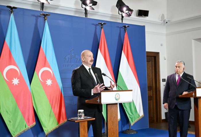  Azerbaijani President: We are successfully cooperating with Hungary in energy sector 