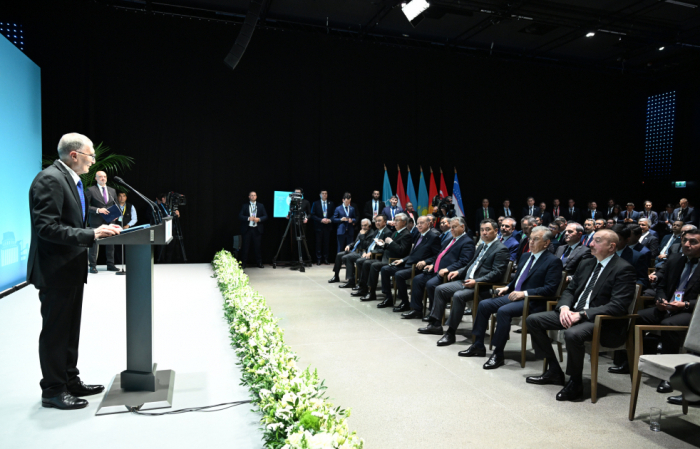   Ilham Aliyev nahm an der Verleihung des Internationalen Alisher-Navoi-Preises an Nobelpreisträger Aziz Sancar teil  
