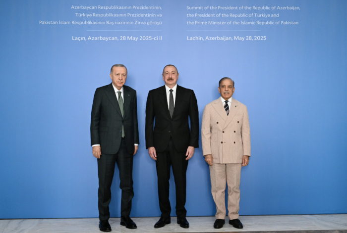  Trilateral summit of Azerbaijani, Turkish and Pakistani leaders held in Lachin 