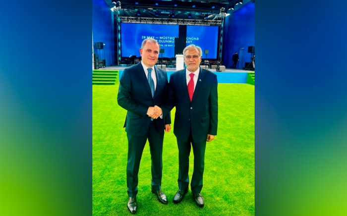   Azerbaijani FM shares post about his meeting with Pakistani counterpart in Lachin  