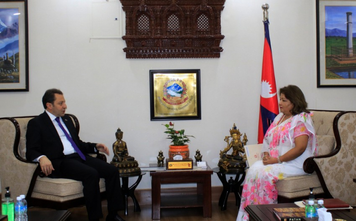 Nepal ilə əməkdaşlıq müzakirə edilib Nepal ilə əməkdaşlıq müzakirə edilib