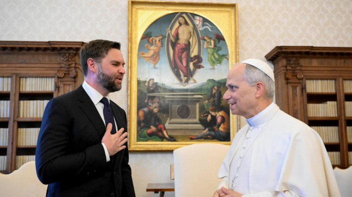Le pape Léon XIV a accordé une audience au vice-président américain JD Vance