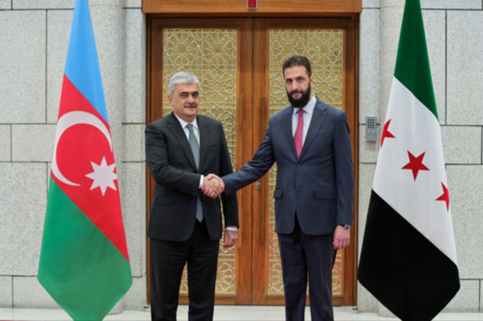    Baş nazirin müavini Suriya prezidenti ilə görüşüb   