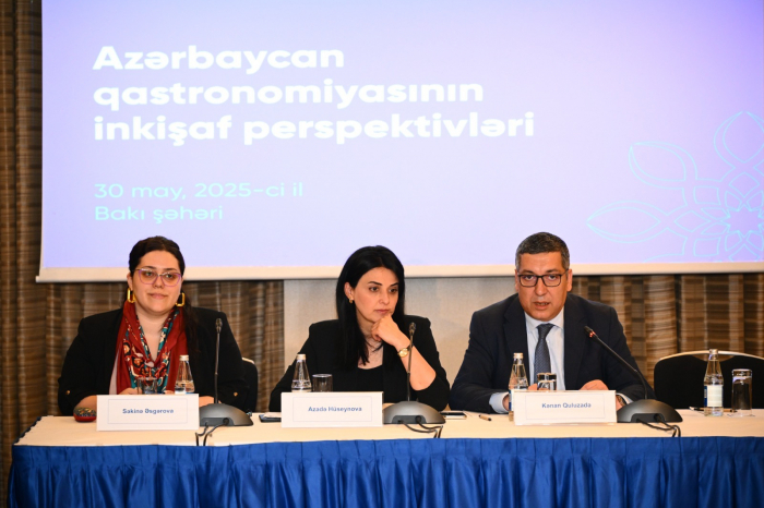    Azərbaycan qastronomiyasının inkişaf perspektivləri mövzusunda təqdimat keçirilib -    FOTOLAR     